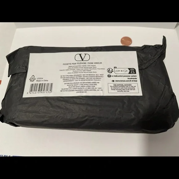 VALENTINO Black Chain Crossbody Bag - Picture 2 of 10